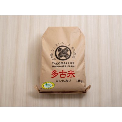 画像1: 精米5kg　新米　令和4年産　特別栽培米コシヒカリ多古米（精米）５ｋｇ