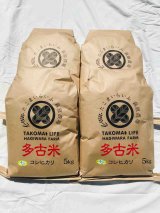 画像: 精米20kg　令和5年産　特別栽培米コシヒカリ多古米（精米）20kg（5kg袋×4）